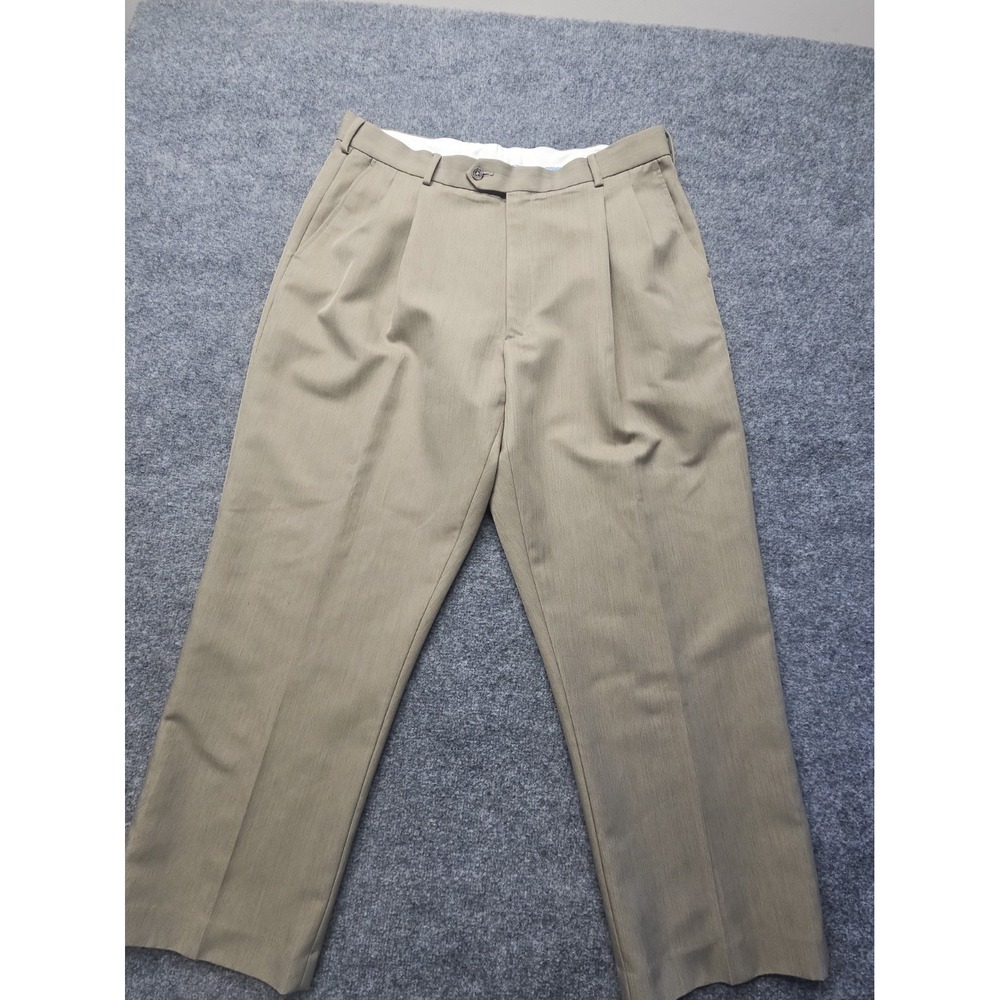 Barry Bricken Mens 38x29 Dress Pants 100% Polyester